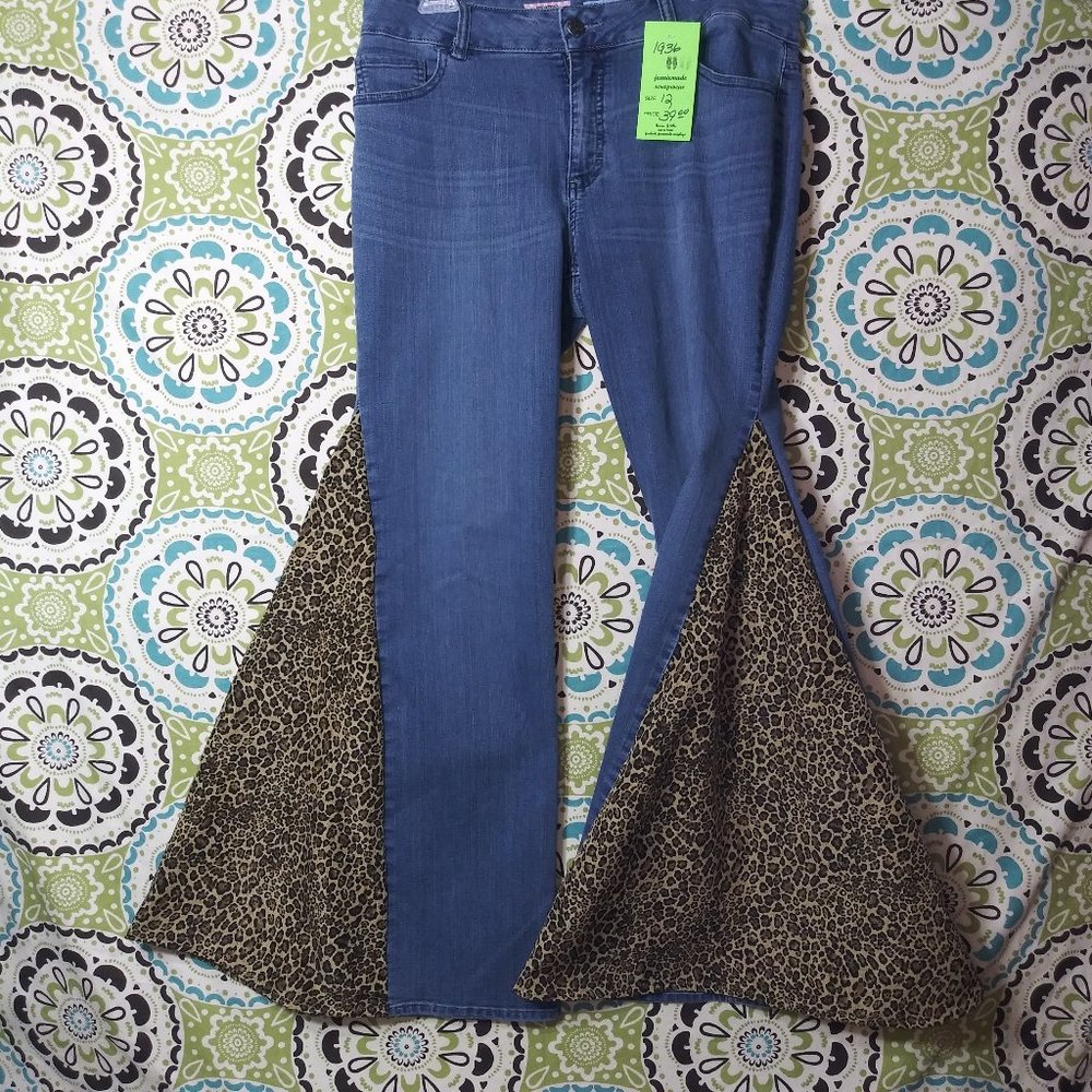 1936 Jeaniemade Size 12m Lee Riders Bell-Bottoms